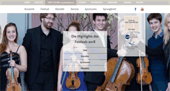 Desktop Screenshot of festivalnextgeneration.com